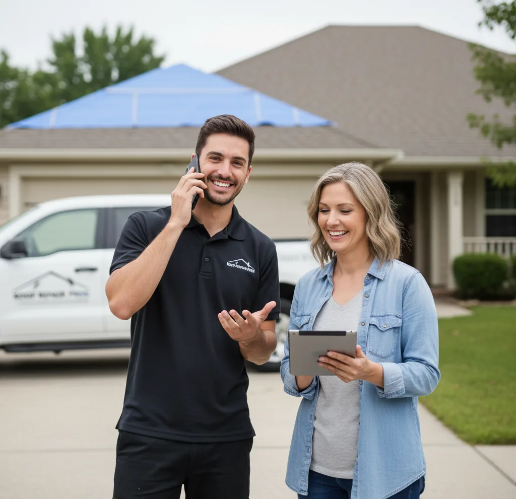 Modern Solutions Roof Repair customer support in Ennis